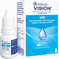 Hylo- Vision Hd Augentropfen 2 x 15 ml