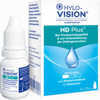 Hylo- Vision Hd Plus Augentropfen 2 x 15 ml