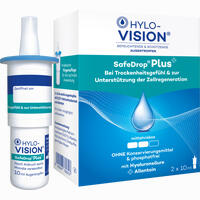 Hylo- Vision Safedrop Plus Augentropfen 2 x 10 ml