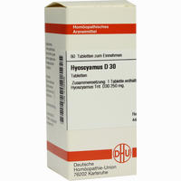 Hyoscyamus D30 Tabletten 80 Stück