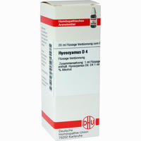 Hyoscyamus D4 Dilution 20 ml