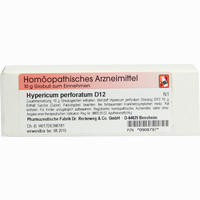 Hypericum D12 Globuli Dr. Reckeweg & Co 10 g