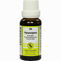 Hyssopus Kompl Nestm 30 Dilution 20 ml