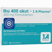 Ibu 400 Akut - 1a Pharma Filmtabletten 20 Stück