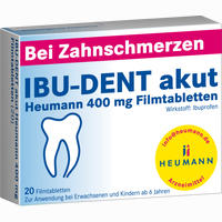 Ibu- Dent Akut Heumann 400mg Filmtabletten 20 Stück