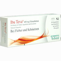 Ibu Teva 400mg Filmtabletten 20 Stück