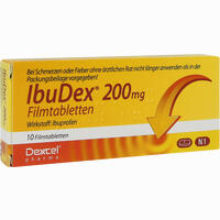 Ibudex 200mg Filmtabletten 10 Stück