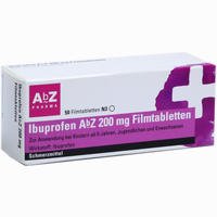 Ibuprofen Abz 200 Mg Filmtabletten 50 Stück