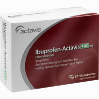Ibuprofen- Actavis 400mg Filmtabletten 50 Stück