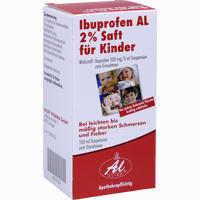 Ibuprofen Al 2% Saft Lösung Suspension 100 ml
