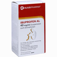 Ibuprofen Al 40mg/ml Suspension Zum Einnehmen 100 ml