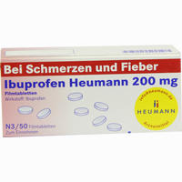 Ibuprofen Heumann 200mg Filmtabletten 50 Stück