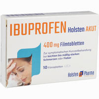 Ibuprofen Holsten Akut 400 Mg Filmtabletten 10 Stück
