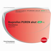 Ibuprofen Puren Akut 400 Mg Filmtabletten 50 Stück