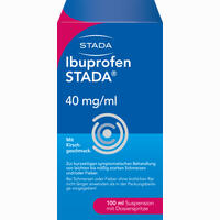 Ibuprofen Stada 40mg/ml Suspension Zum Einnehmen 100 ml