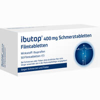 Ibutop 400 Mg Schmerztabletten Filmtabletten Axicorp pharma 50 Stück