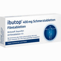 Ibutop 400mg Schmerztabletten Filmtabletten Axicorp pharma 10 Stück