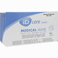 Id Care Mask Typ Iir 3lagig Unsteril Beutel 50 Stück
