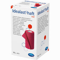 Idealast- Haft Color Binde 10cmx4m Rot 1 Stück