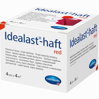 Idealast- Haft Color Binde 4cmx4m Rot 1 Stück