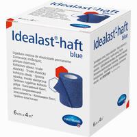 Idealast- Haft Color Binde 6cmx4m Blau 1 Stück