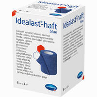 Idealast- Haft Color Binde 8cmx4m Blau 1 Stück