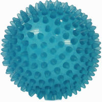 Igelball 10cm Blau- Transparent 1 Stück