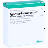 Ignatia Homaccord Ampullen 10 Stück