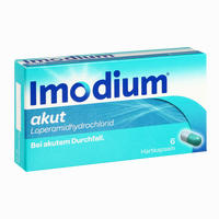 Imodium Akut Kapseln Johnson&johnson otc 6 Stück