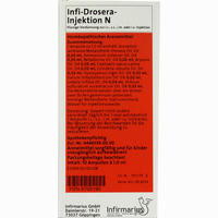 Infi- Drosera- Injektion N Ampullen 10 x 1 ml