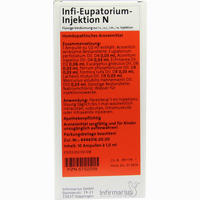 Infi- Eupatorium- Injektion N Ampullen 10 x 1 ml