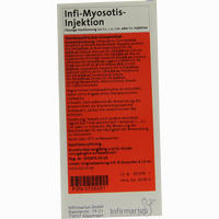 Infi- Myosotis- Injektion Ampullen 10 x 1 ml
