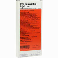Infi- Rauwolfia- Injektion Ampullen 10 x 1 ml
