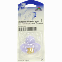 Inhalationssauger Kiefernorthopädisch Latex Flieder 0- 6 Monate 1 Stück