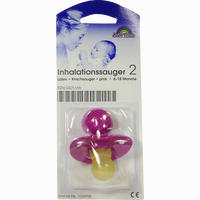 Inhalationssauger Kirsche 6- 18 Monate Pink 1 Stück