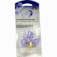 Inhalationssauger Kirschsauger Latex Flieder 0- 6 Monate 1 Stück