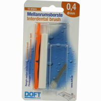 Interdentalbürste 0.4 mit Wechselgriff Doft Zahnbürste 12 Stück