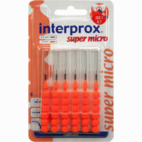 Interprox Reg Super Micro Orange Interdentalbürste Blister Zahnbürste 6 Stück