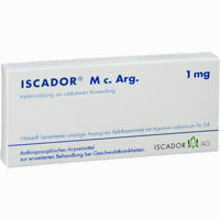 Iscador M C Arg 1mg Ampullen 7 x 1 ml