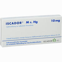 Iscador M C. Hg 10mg Ampullen 7 x 1 ml