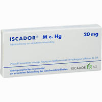 Iscador M C. Hg 20mg Ampullen 7 x 1 ml