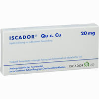 Iscador Qu C. Cu 20 Mg Ampullen 7 x 1 ml