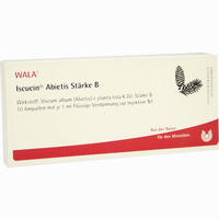 Iscucin Abietis Stärke B Ampullen 10 x 1 ml