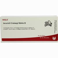 Iscucin Crataegi Staerke B Ampullen 10 x 1 ml