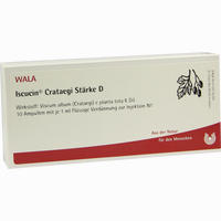Iscucin Crataegi Staerke D Ampullen 10 x 1 ml