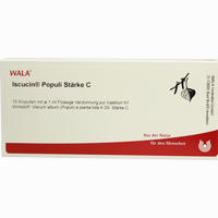 Iscucin Populi Stärke C Ampullen 10 x 1 ml