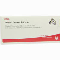 Iscucin Quercus Stärke A Ampullen 10 x 1 ml