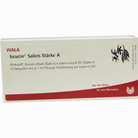 Iscucin Salicis Stärke A Ampullen 10 x 1 ml