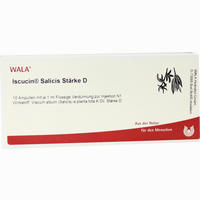 Iscucin Salicis Staerke D Ampullen 10 x 1 ml