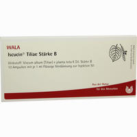 Iscucin Tiliae Stärke B Ampullen 10 x 1 ml